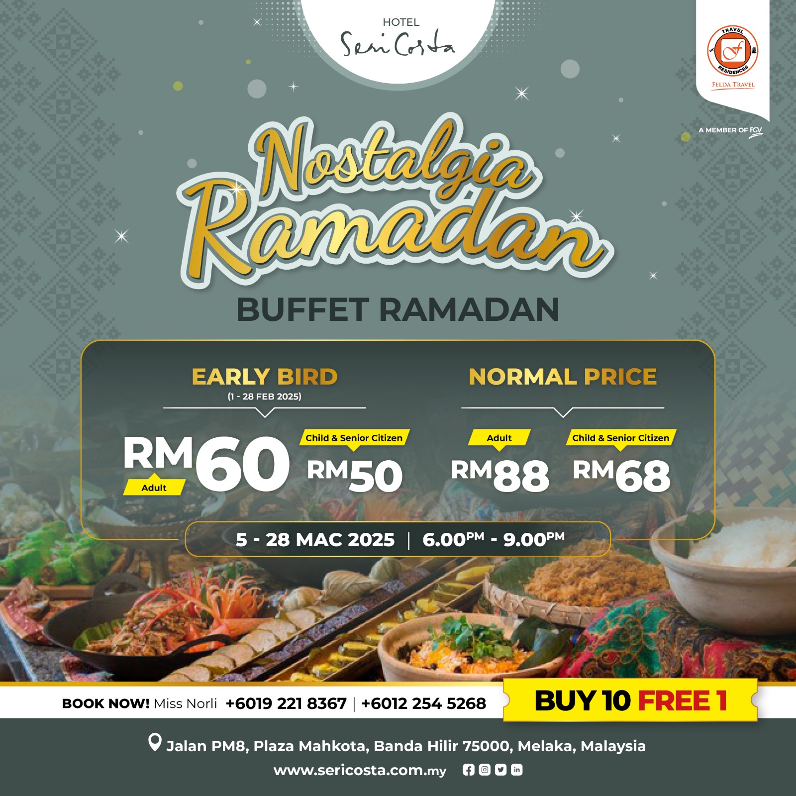 Buffet Ramadan 2025 – Early Bird